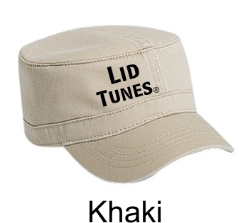 Lid Tunes Military Style Cap